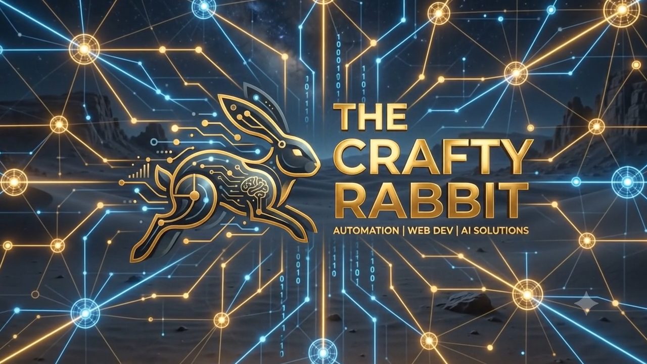 The Crafty Rabbit — Automation, Web Dev, AI Solutions